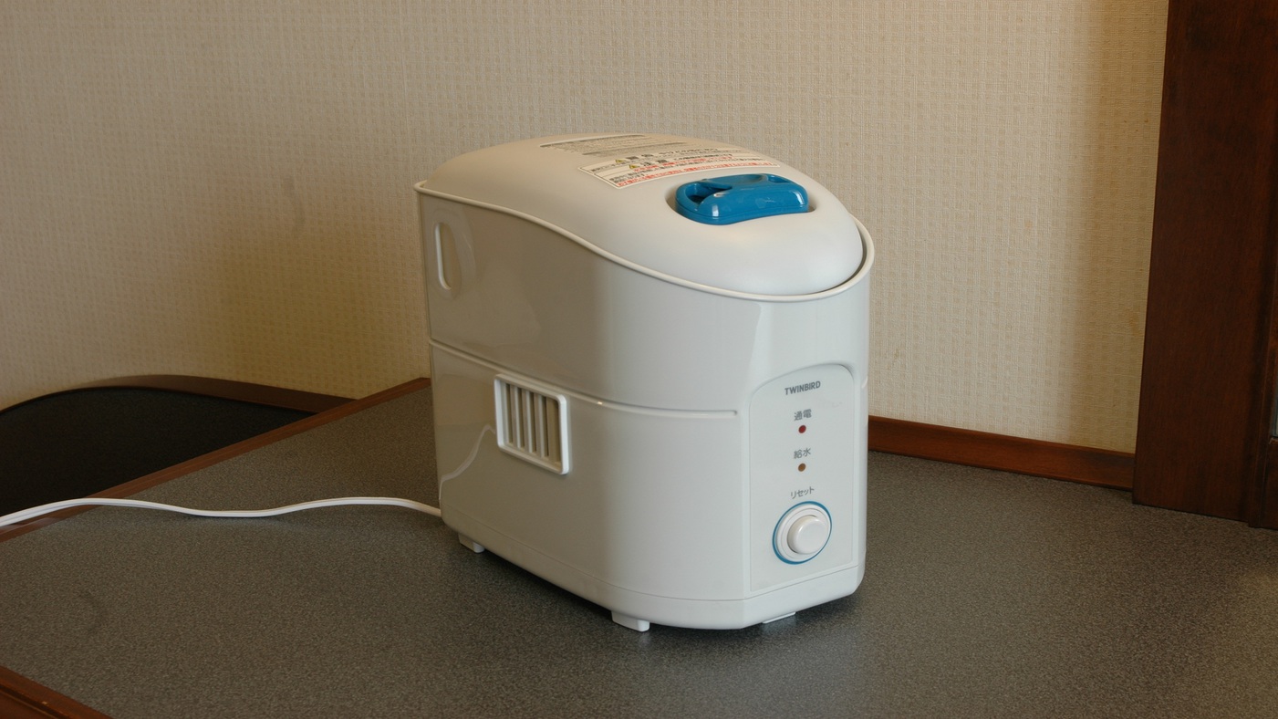 加湿器の貸出は無料でございます