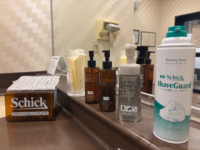 男性用大浴場アメニティ