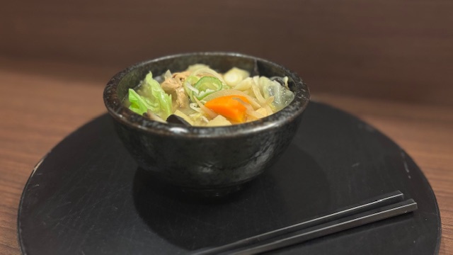 朝食メニュー一例【味噌カレー牛乳鍋】