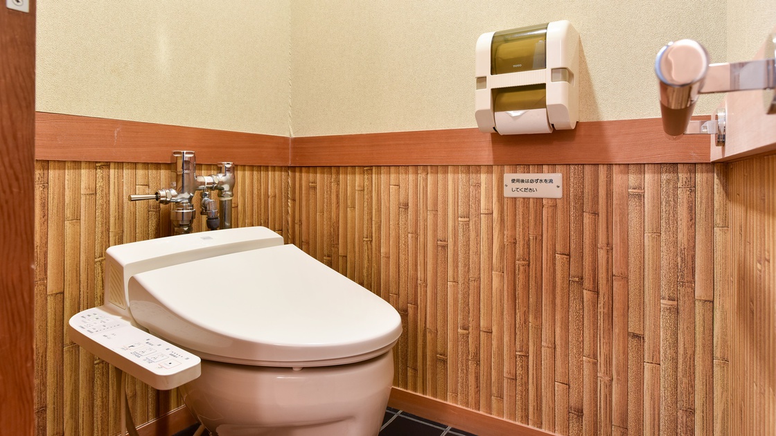 *【客室】温水洗浄機機能付トイレは本館全客室完備。