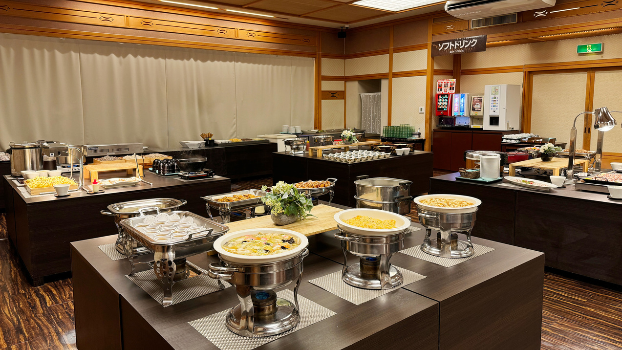 夕食バイキング（一例）