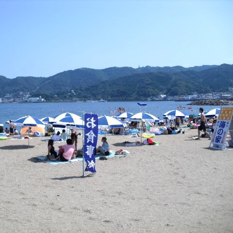 【夏】長浜海水浴場の雰囲気
