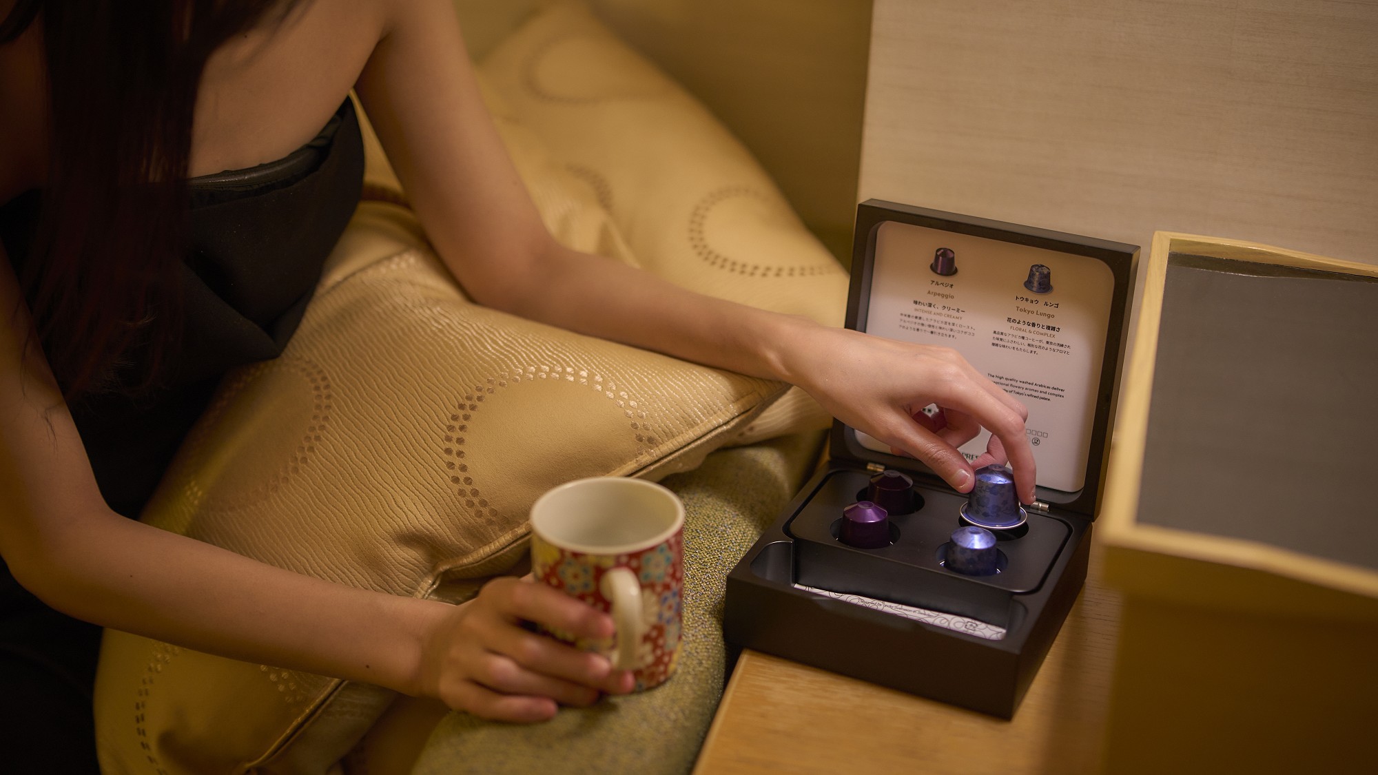 コンセプトフロア-悠-｜カプセル式コーヒーメーカーをご用意
