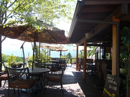 レストランテラス席