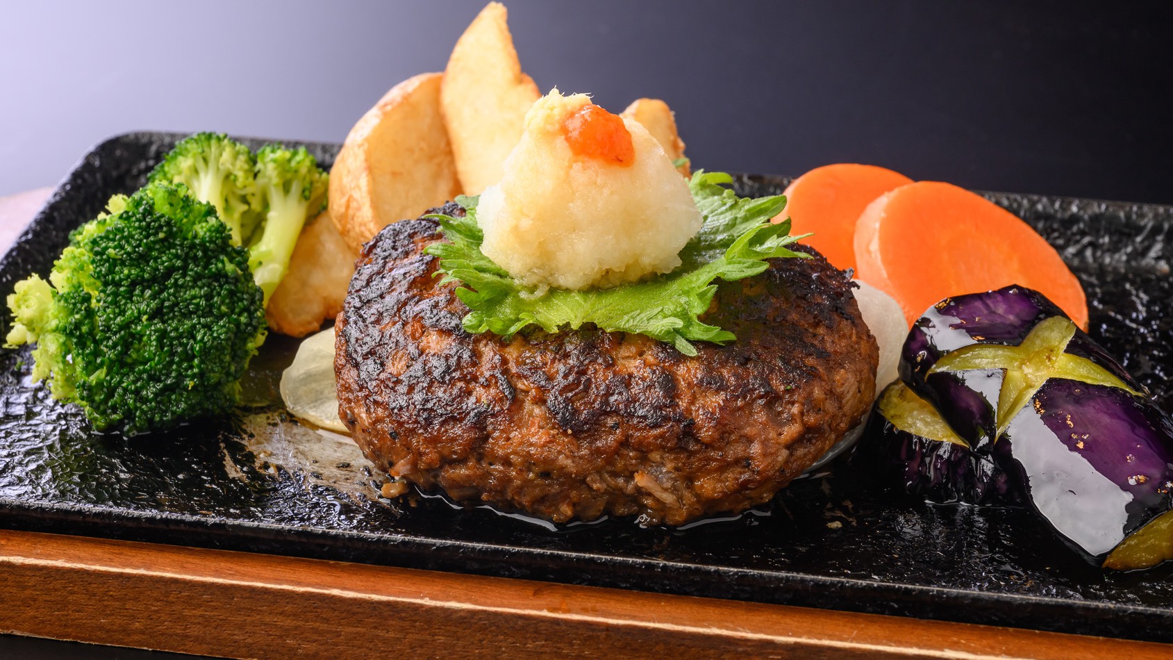 【夕食】和風ハンバーグイメージ
