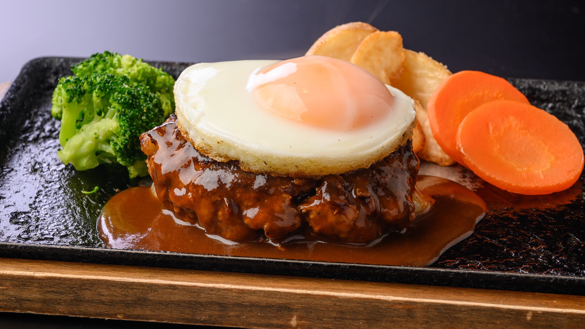 【夕食】オリジナルハンバーグイメージ