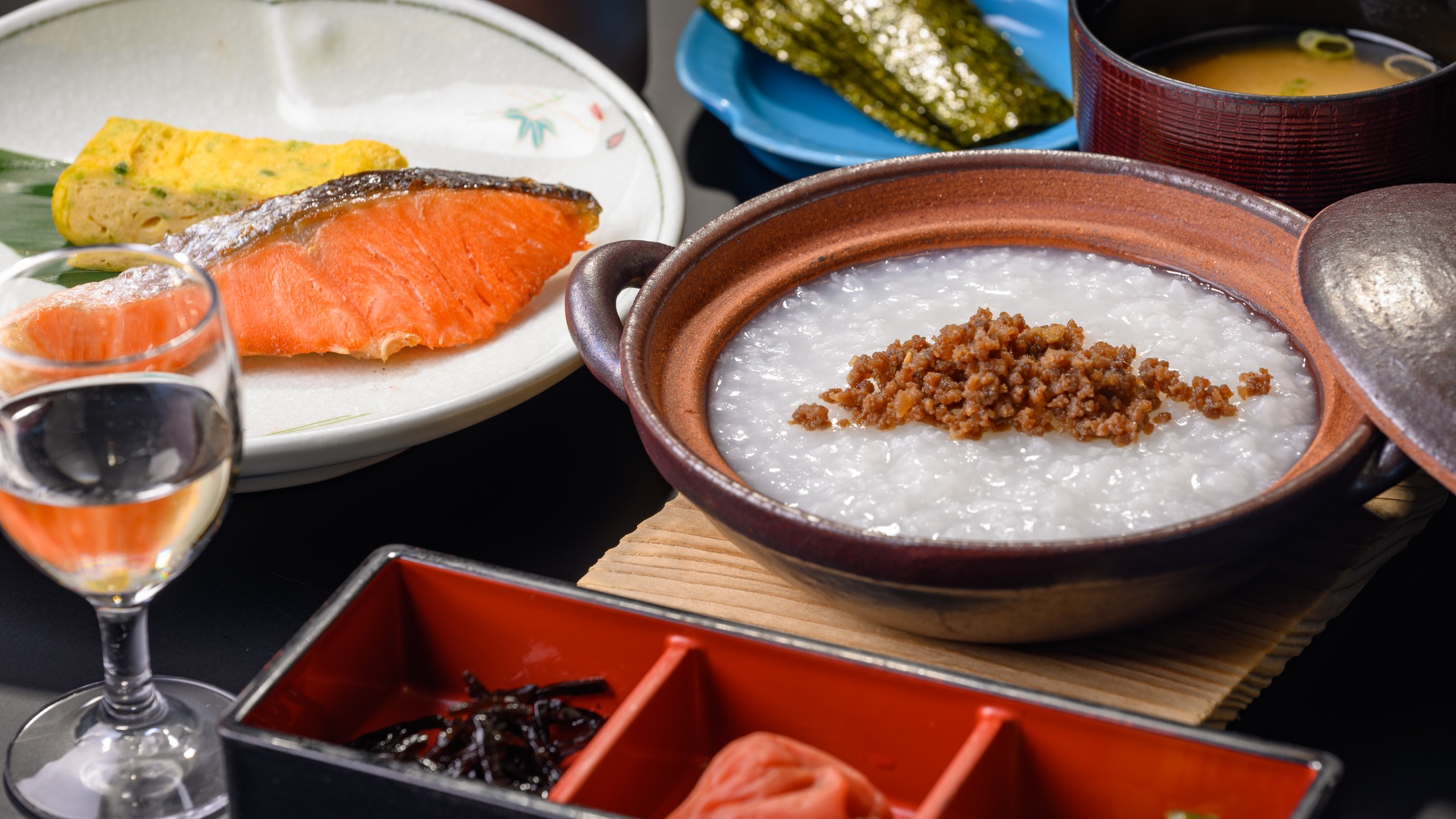 【朝食】朝粥定食イメージ