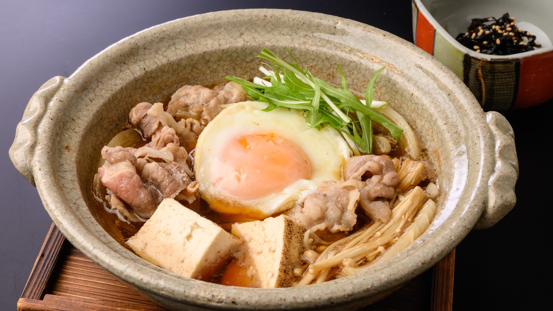 【夕食】牛鍋定食イメージ