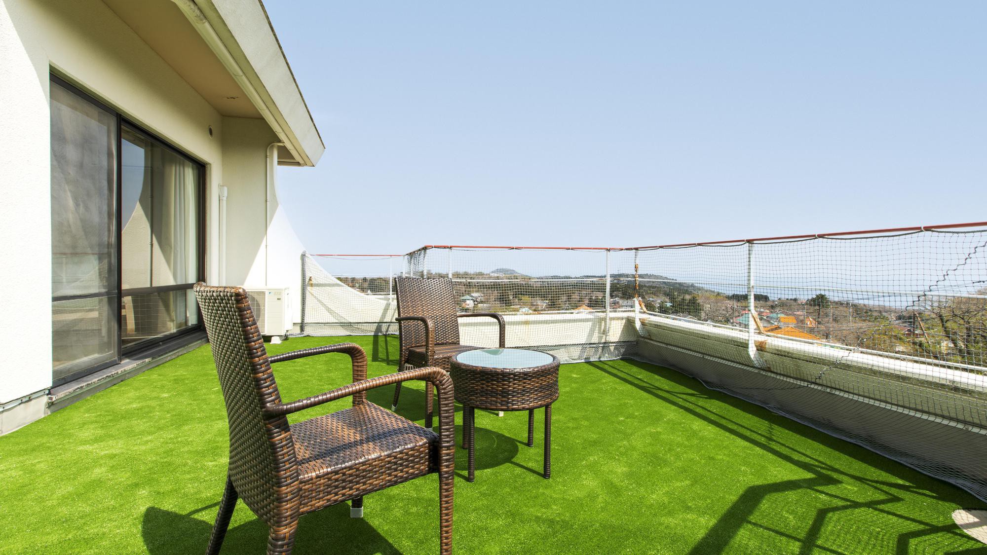 【テラス付】スタンダードツイン