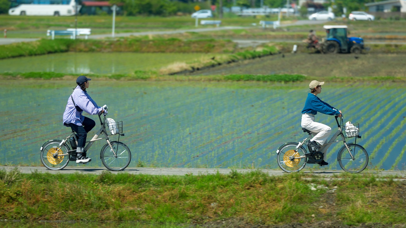 *サイクルロゲイニング安曇野の雄大な自然を感じながら観光スポットを巡ろう！