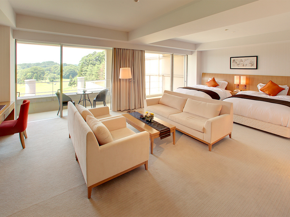 ビュースイートツインベッドルーム