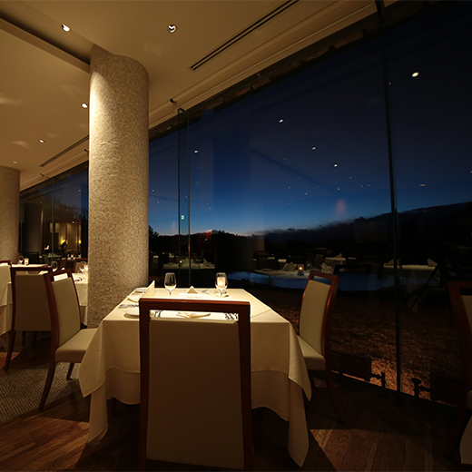 那須テラス 夜の風景