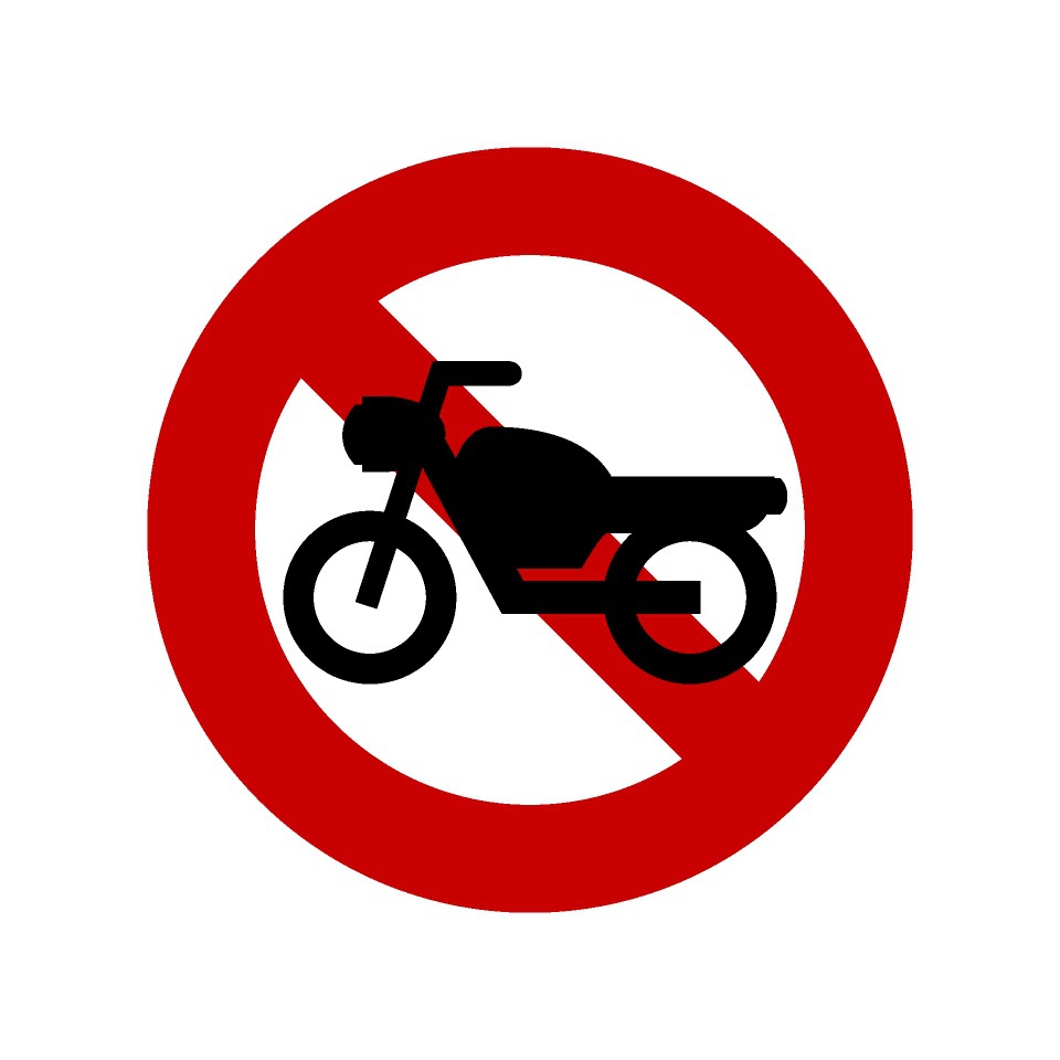 バイク駐輪禁止