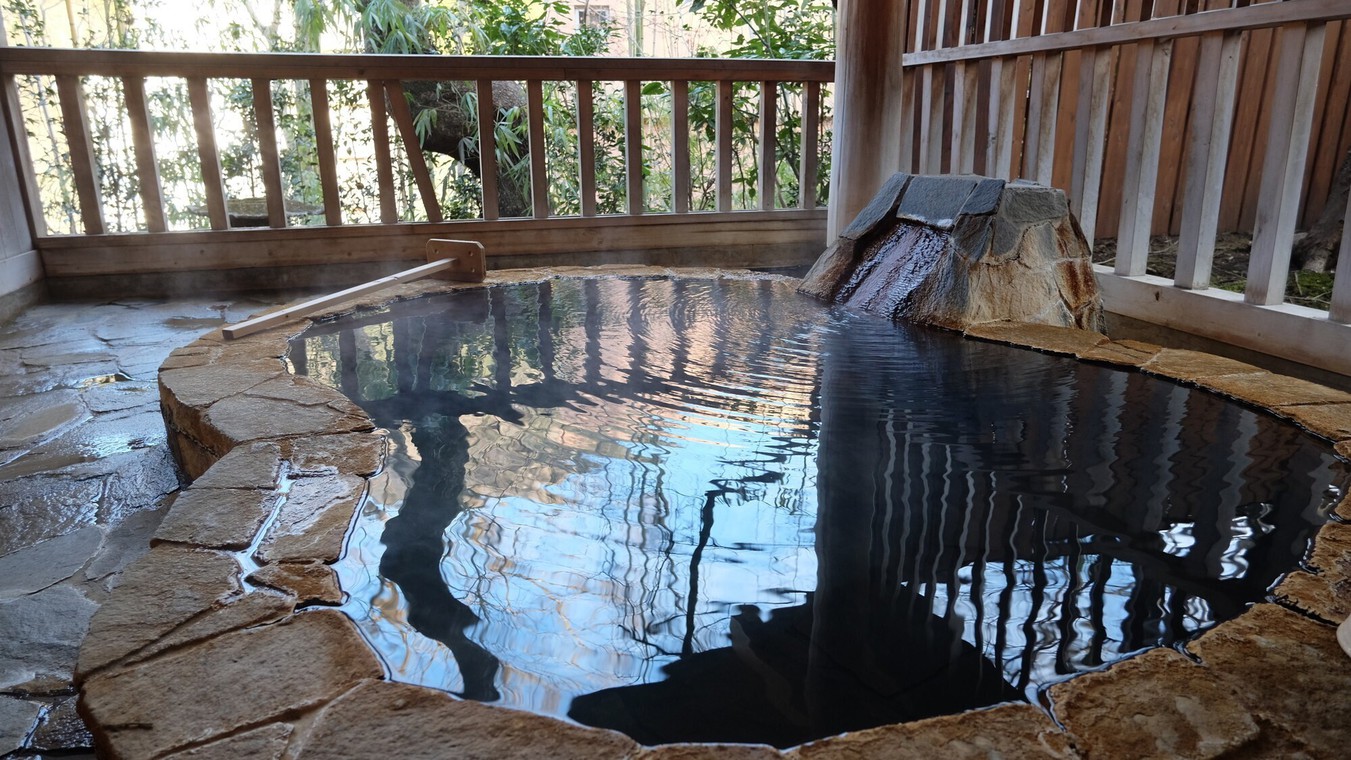 【露天風呂付き特別室】自家源泉をプライベート空間で堪能