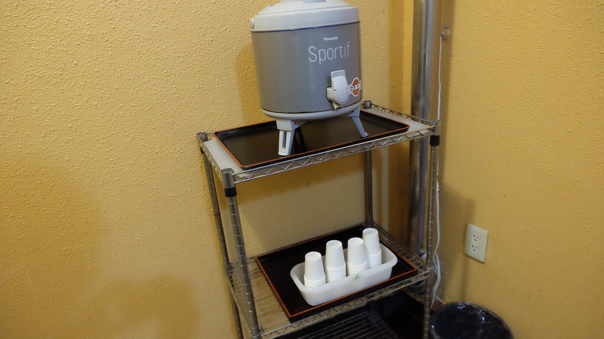 【貸切露天風呂】湯上りに冷茶をご用意しております