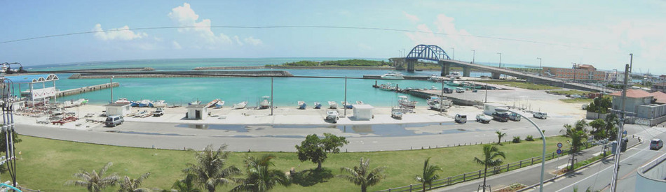 宿屋上からの景色