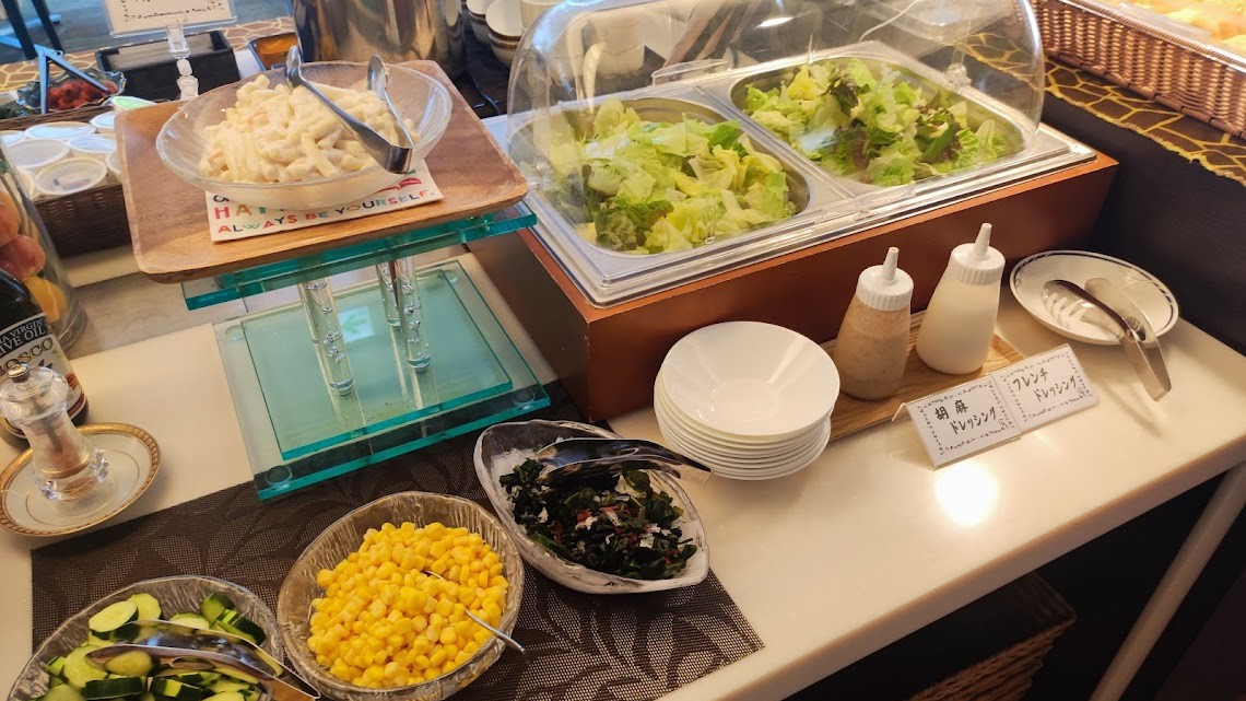 【朝食】サラダコーナー