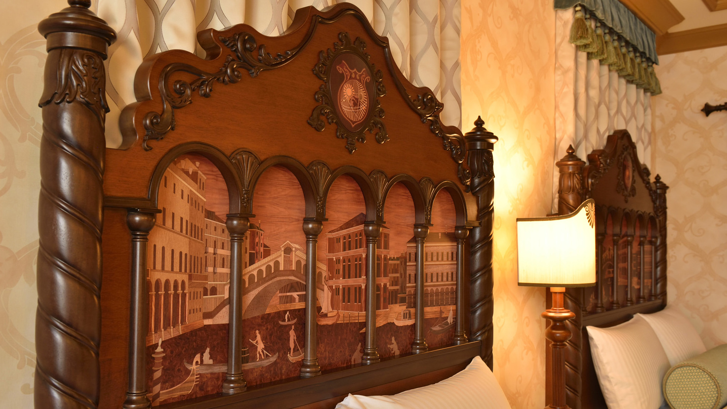 ヴェネツィア・サイドの客室のモチーフ(イメージ)(C)Disney