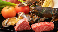 【2食付：厳選ディナーコース】◆鉄板焼◆熟練の技で焼き上げる『壱岐牛・伊万里牛』の極上ステーキ