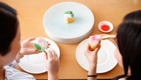 ■長崎満喫アクティビティ■長崎伝統のお菓子「桃カステラ」作り体験【朝食付】