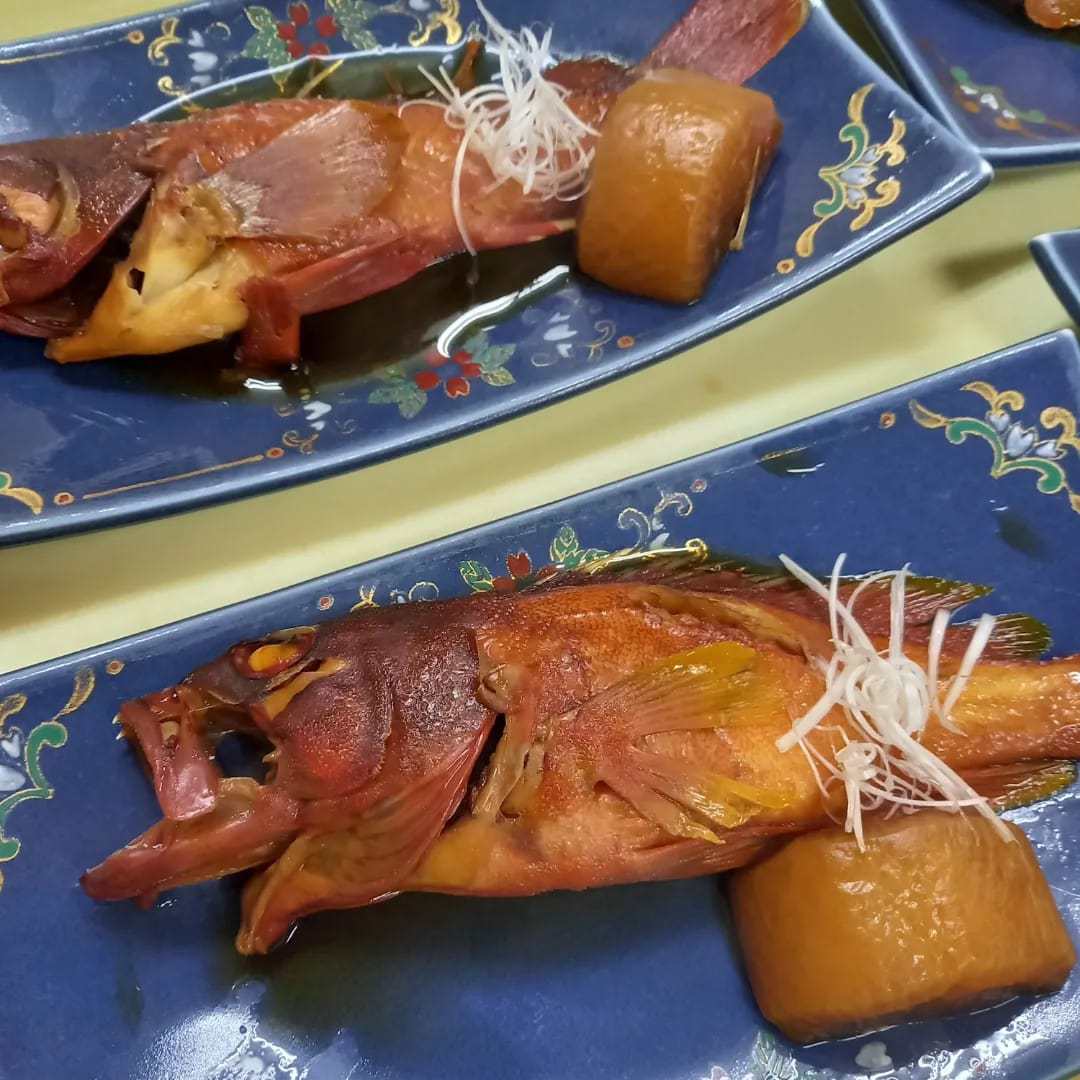 赤魚に煮物