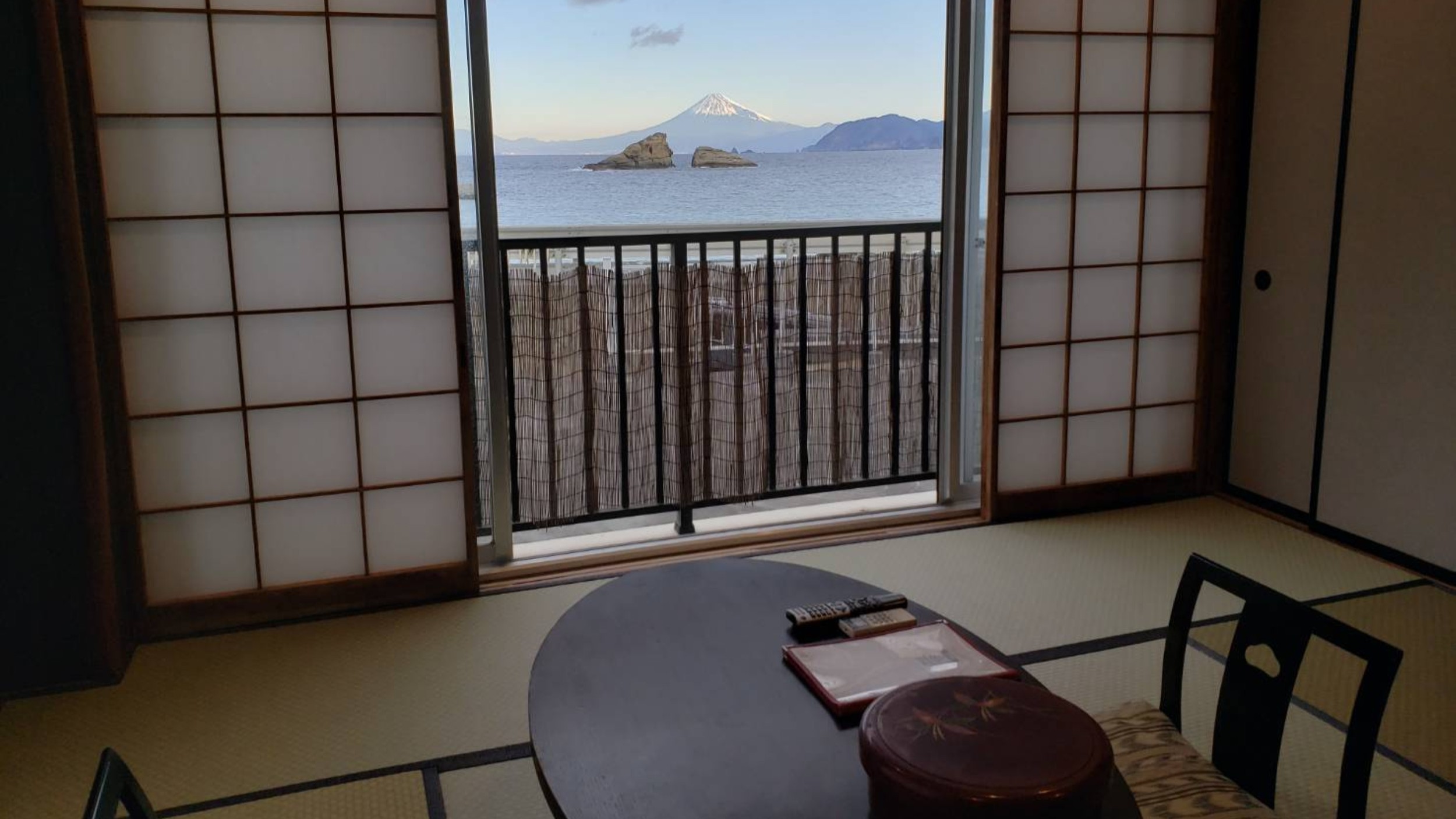 海側和室からの風景