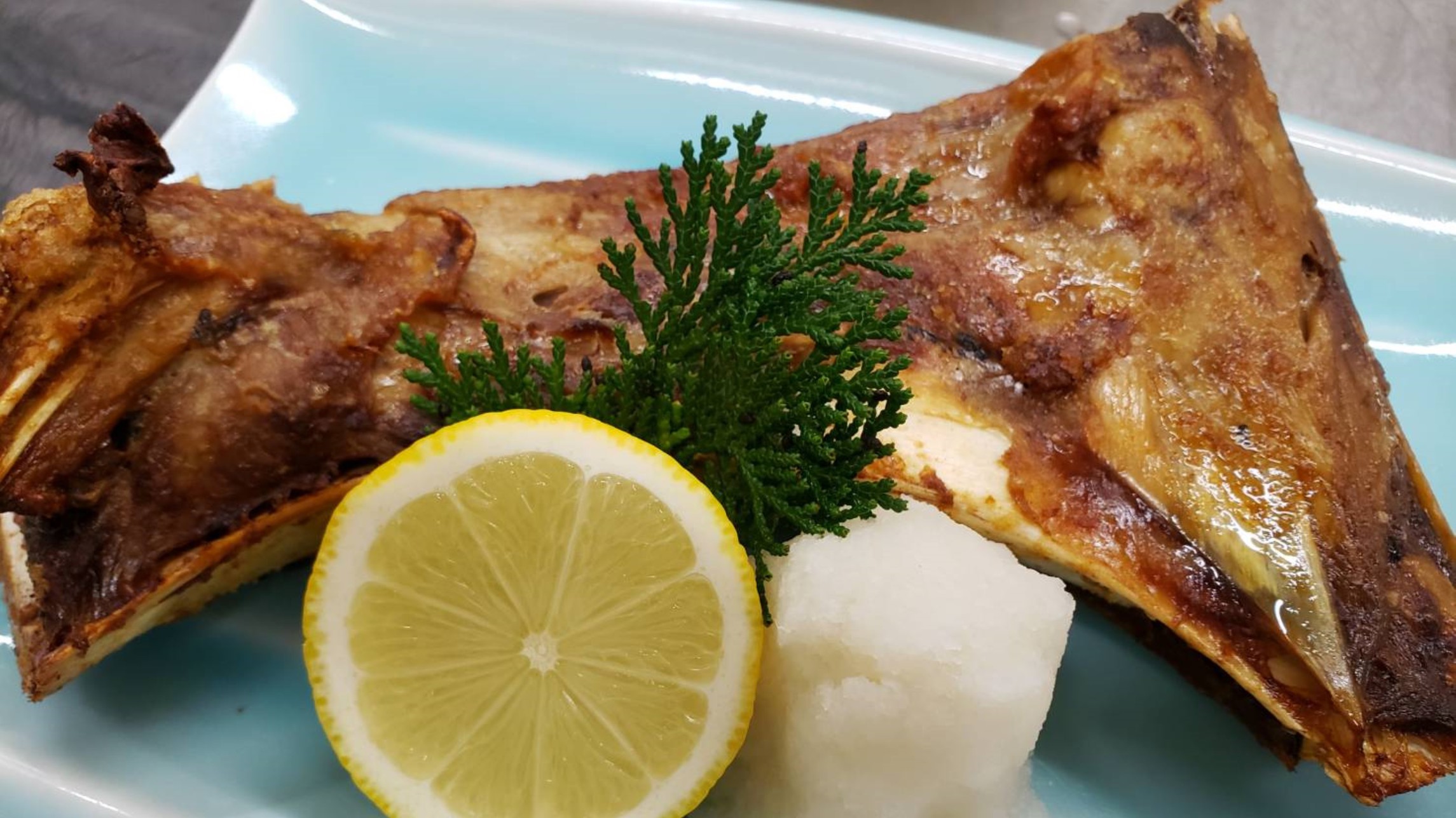 マグロのカマ焼き♪
