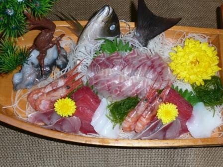 船盛お造り（イサキ）