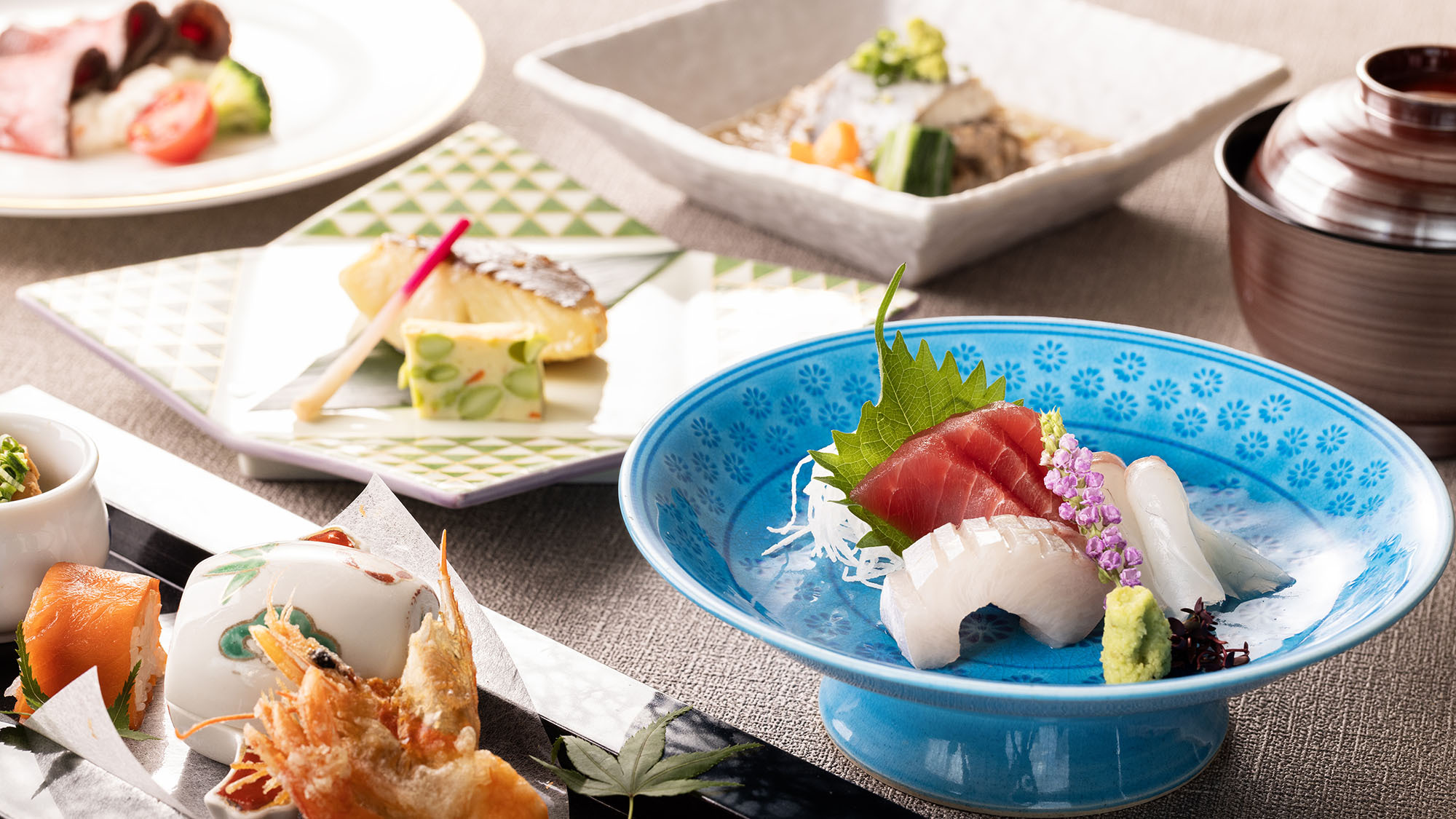 和食レストラン「椿山荘」お食事一例