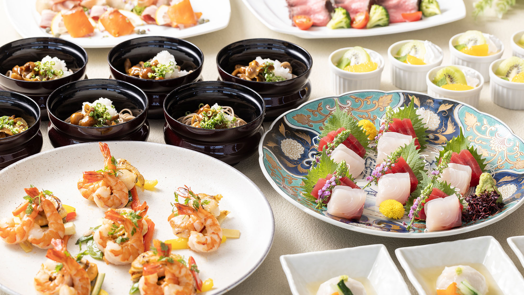 和食レストラン「椿山荘」お食事一例