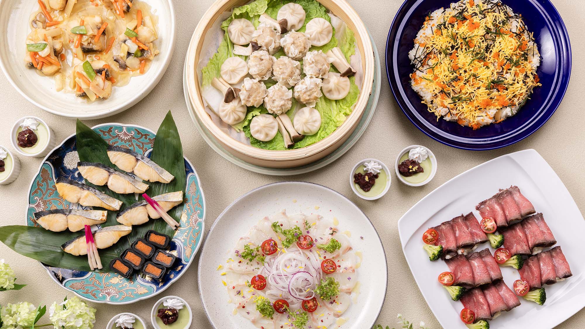 和食レストラン「椿山荘」お食事一例 