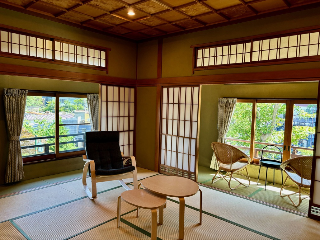 角部屋和室布団
