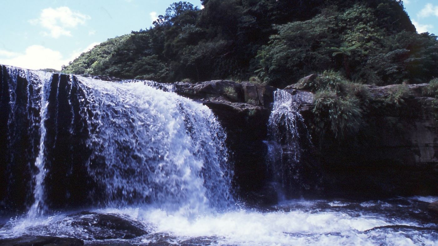 マリユドゥの滝（竹富町観光協会提供）