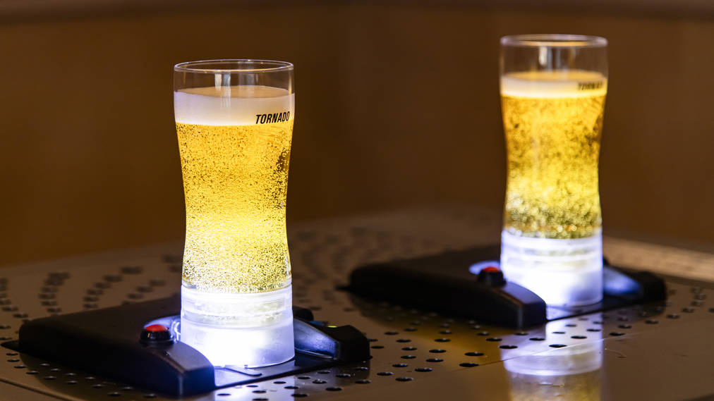 *ビール飲み放題/インスタ映えするアサヒビール【トルネード・ディスペンサー】を採用