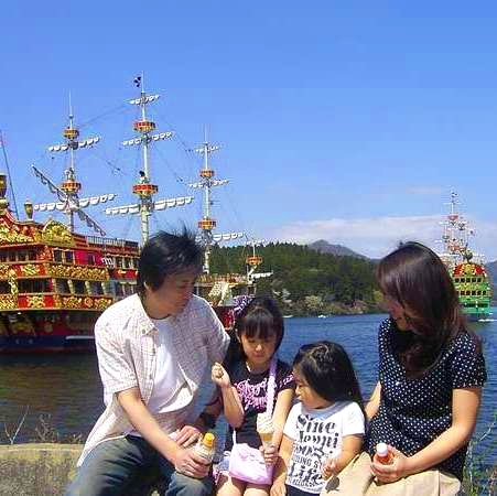 海賊船と家族