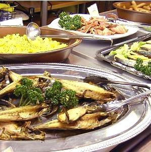 朝食バイキング