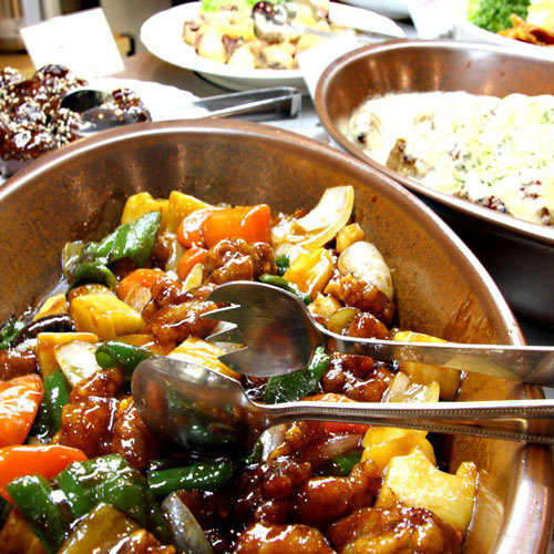 夕食バイキング