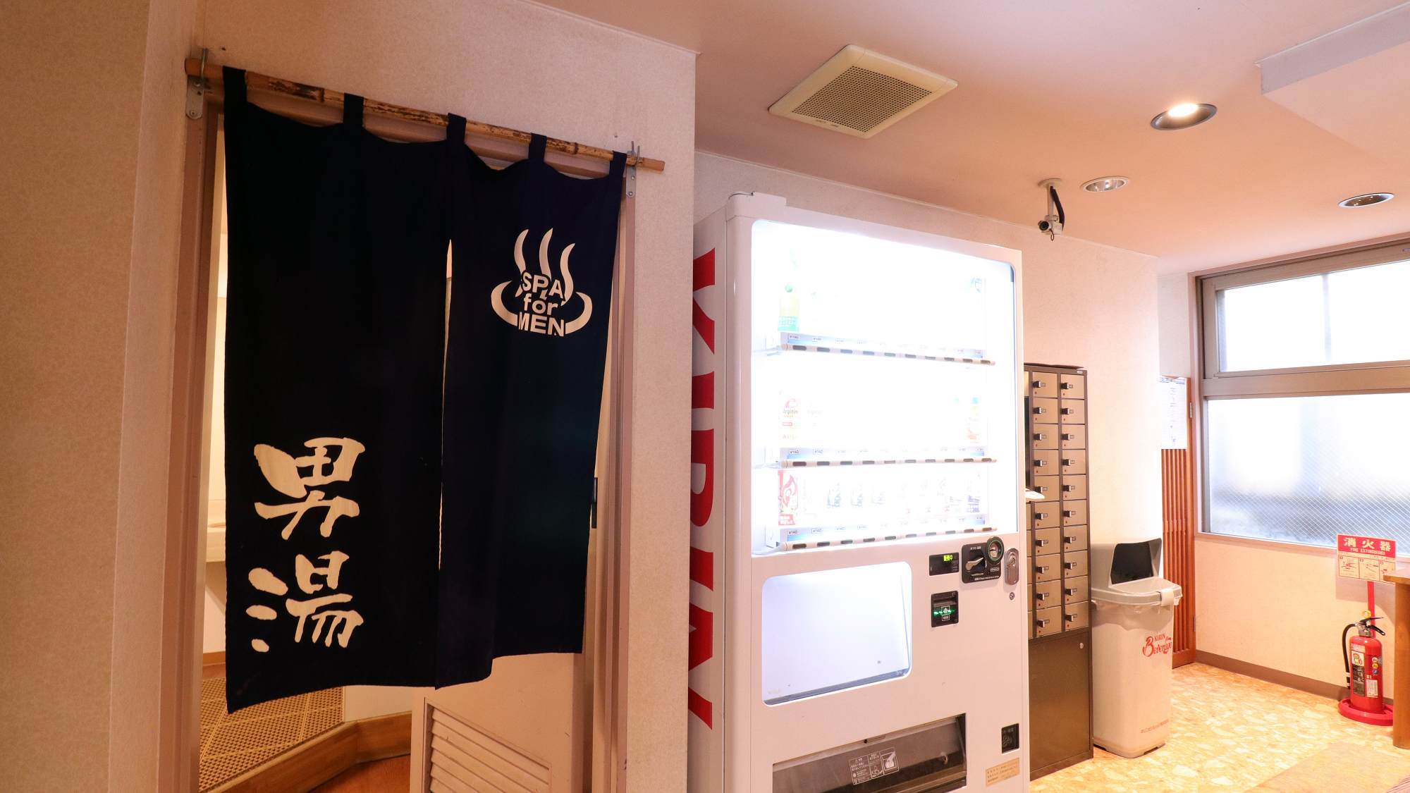 男性専用大浴場入口