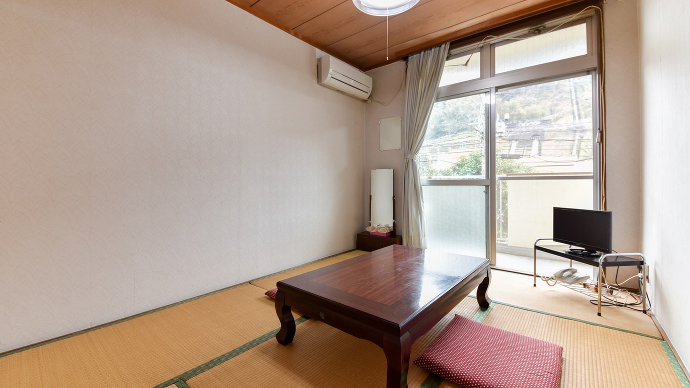 *【客室一例：本館和室6畳】2名様までご利用いただける和室です。