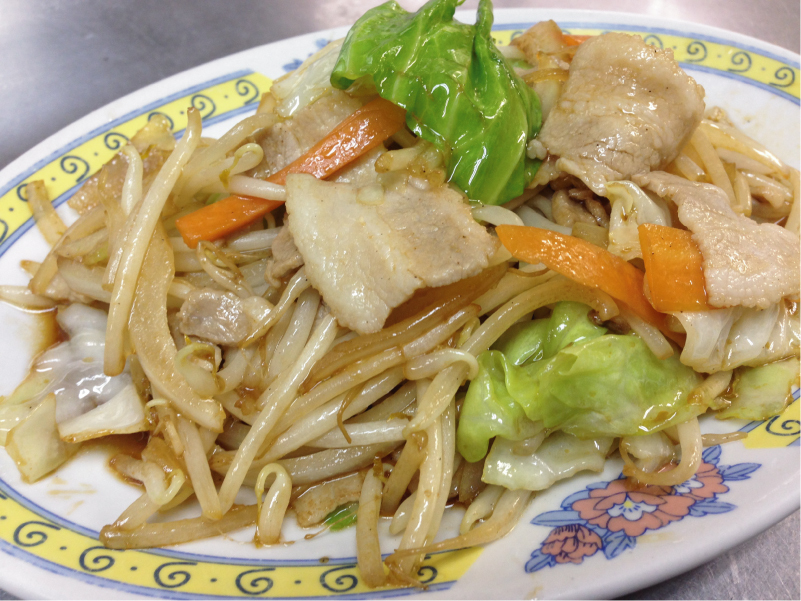 【野菜炒め】定食も出来ます。