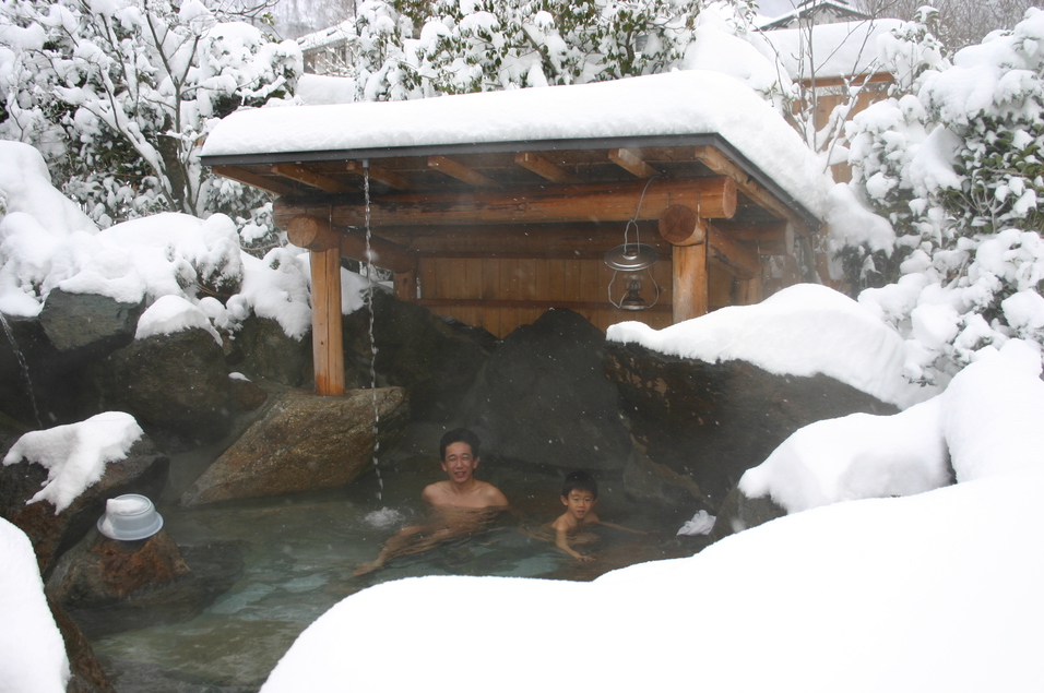 冬の満天の湯