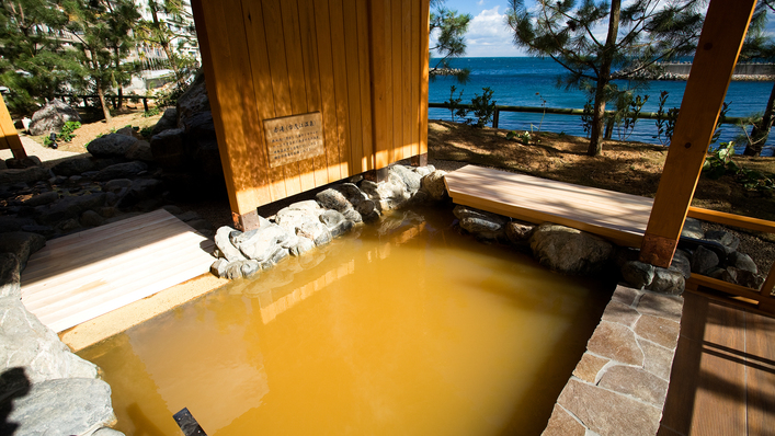 【くにうみの湯】湯巡り三昧、「スパテラス水月」にある、古茂江温泉の“;赤湯”;