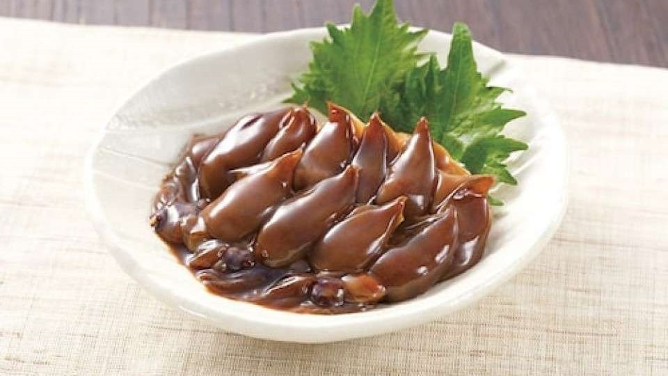 【朝食メニュー】ホタルイカの沖漬