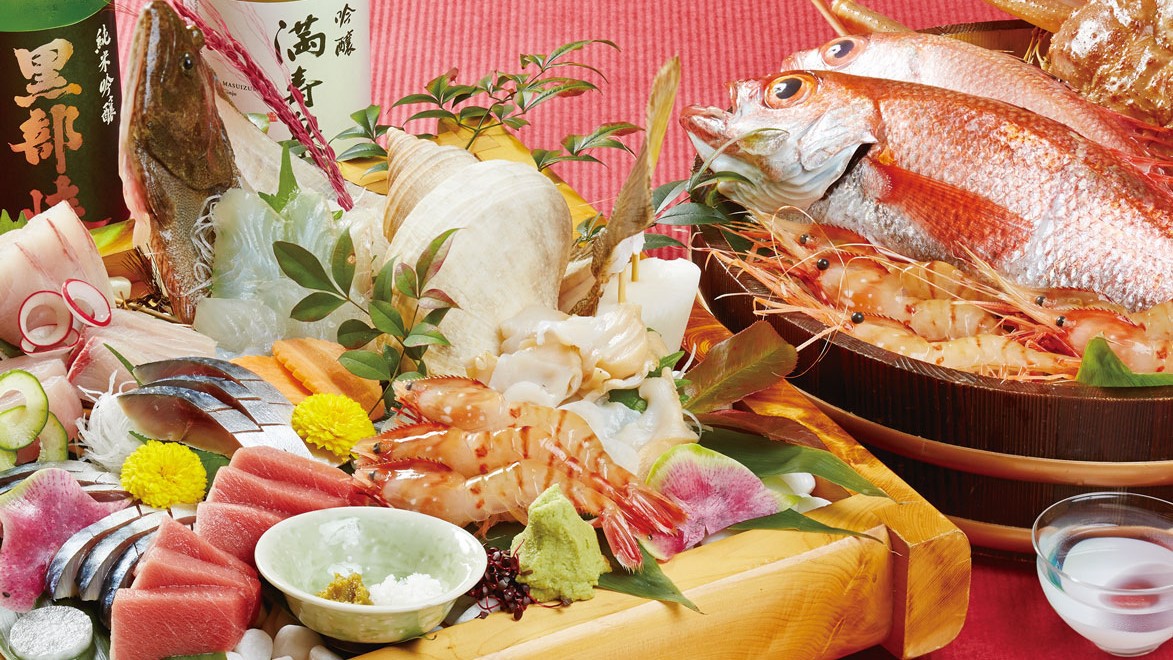 【提携飲食店】地酒・地魚魚富料理イメージ