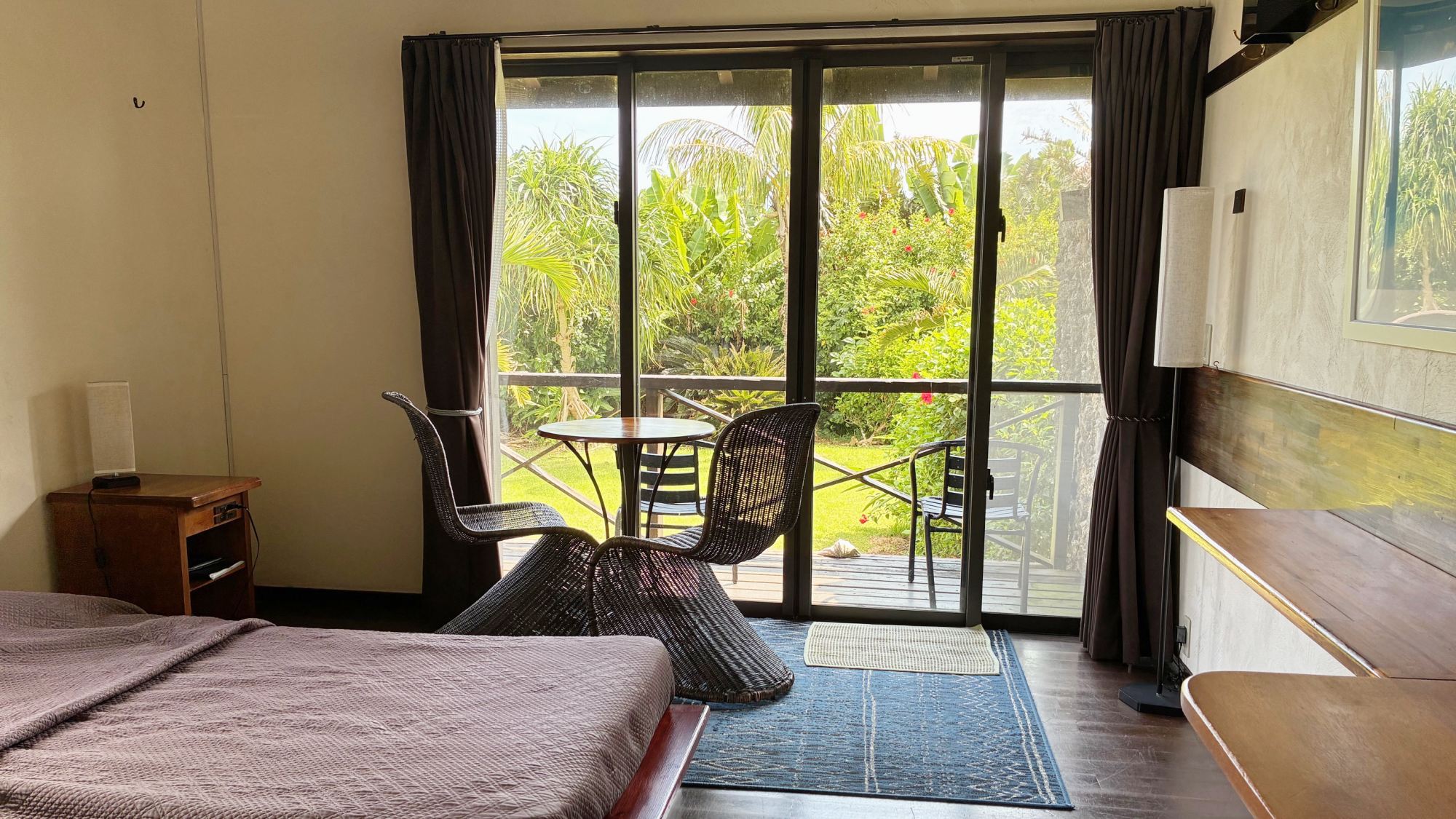 *【展望ジャグジー付ツインルーム】南国の風を感じながら、癒しのステイをお楽しみください