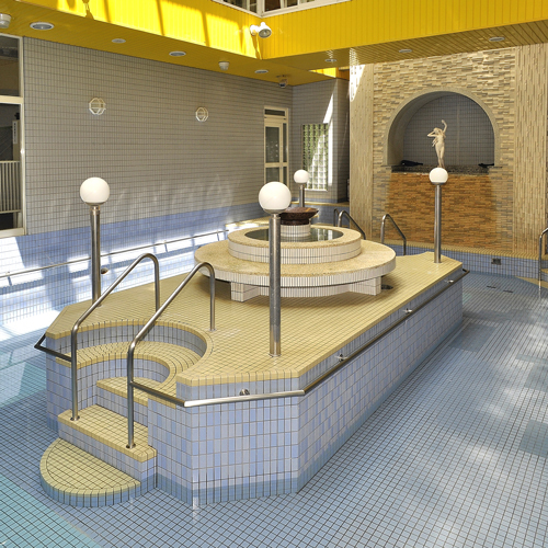 【流水歩行浴】お子様にはプールとしてもお使いいただけます。