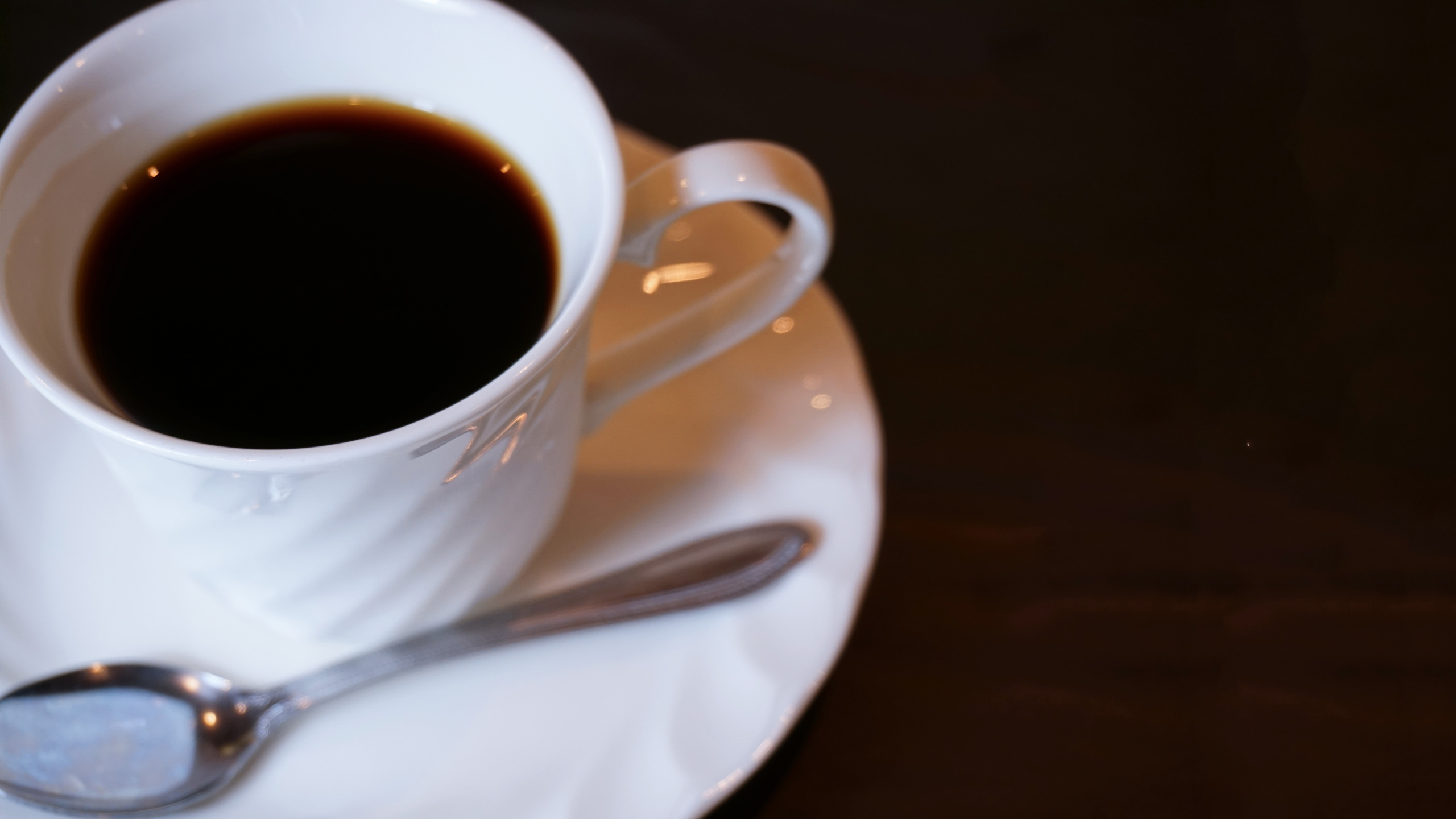 食後のホットコーヒー