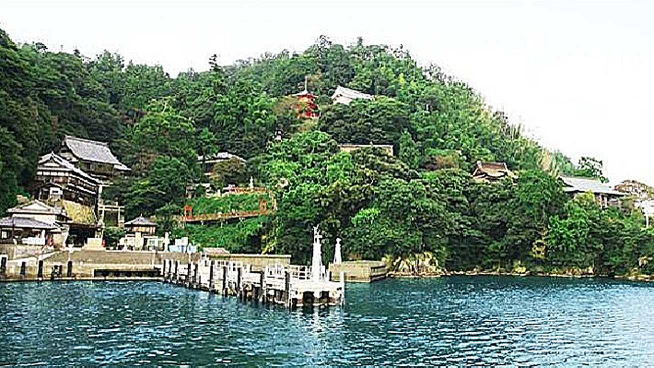 竹生島船着場