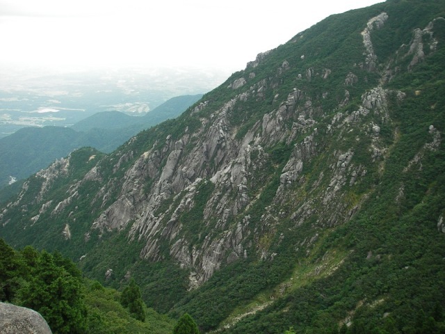 御在所岳の眺め