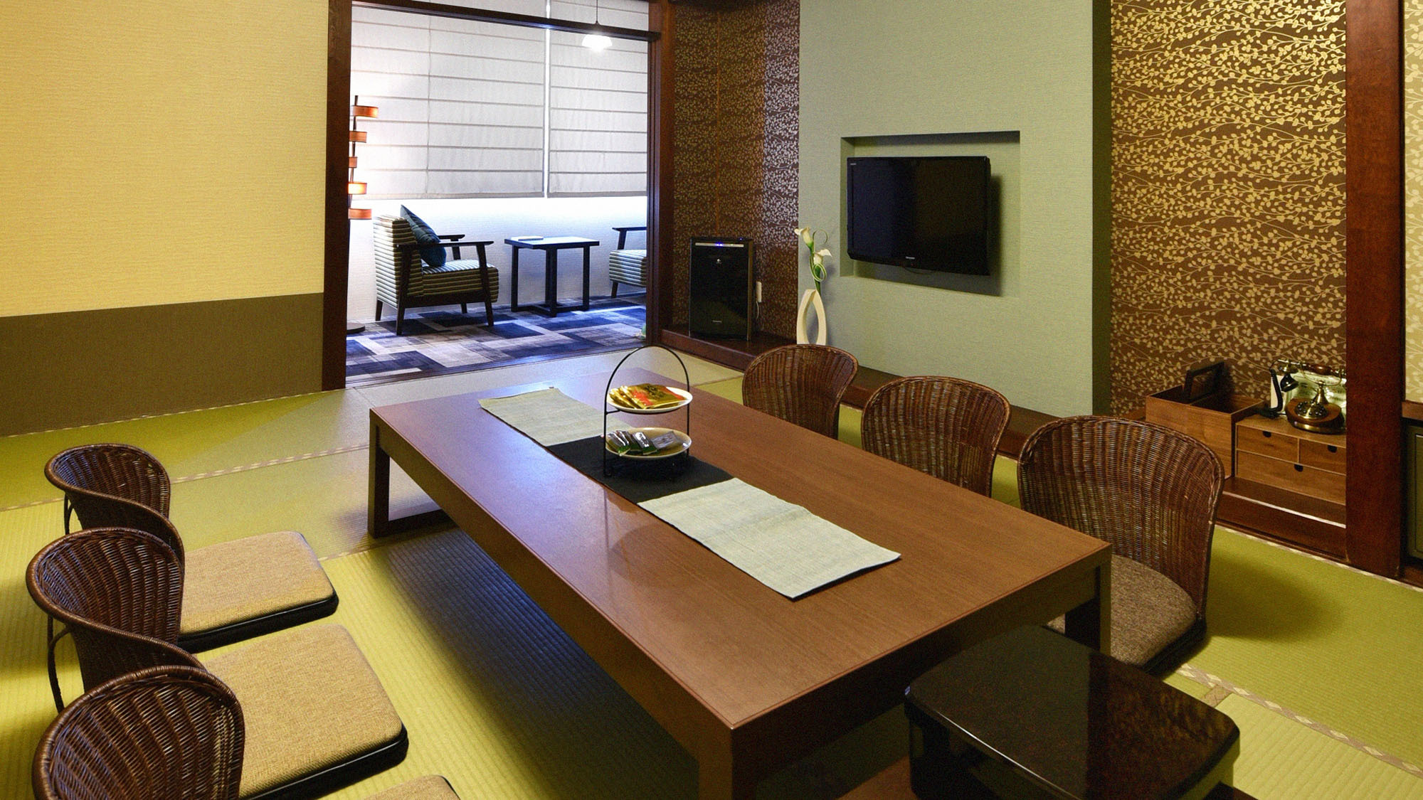 ・【一般客室一例】和室8〜12畳のお部屋です。広さや眺望は指定できません